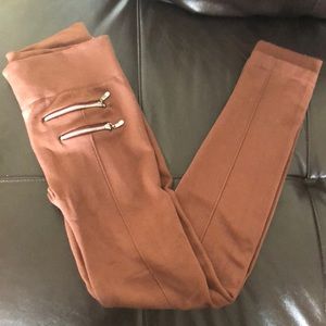 Brown leggings size medium